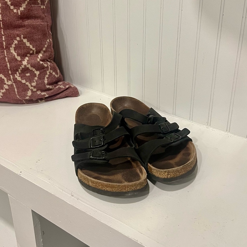 Black Multi-strap Birkenstocks